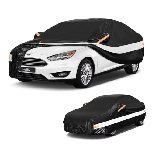 10 Layers Car Cover Custom Fit for Ford Focus Sedan