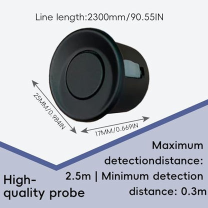 Parking Sensor Kit Backup Sensor Kit Reverse Sensor for Car Ultra High Hardness Carbon Steel Hole Saw (5 Count)