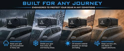 Journeyer 15 Waterproof Rooftop Cargo Carrier Bag