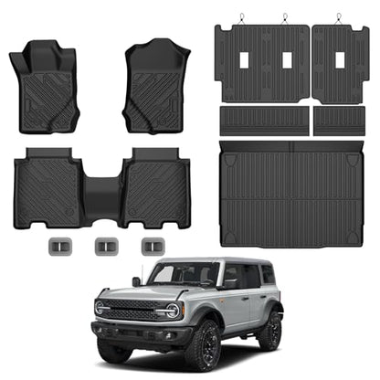 Floor Mats for Ford Bronco 4 Door 2021