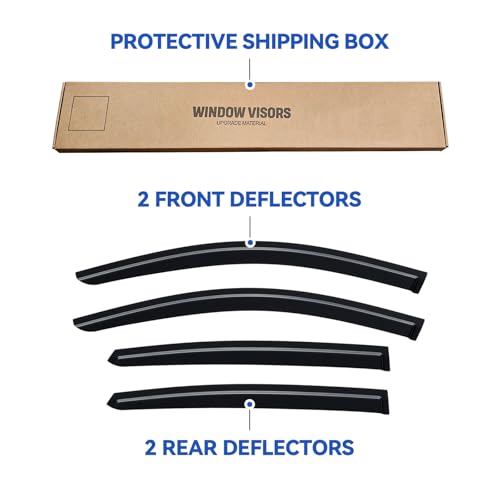 Window Visors Rain Guards for Honda Accord 2023 2024 2025 2026 Sedan