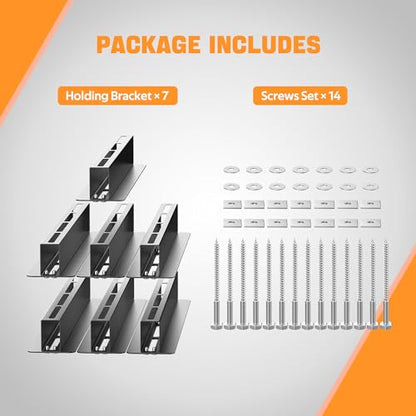 Overhead Garage Storage Racks for Bins