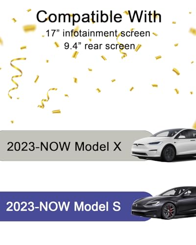 2 Pack Screen Protector for Tesla Model X S 2023 (2 Count)