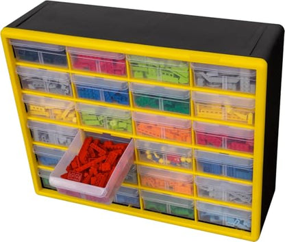 24 Drawer Plastic Storage Cabinet