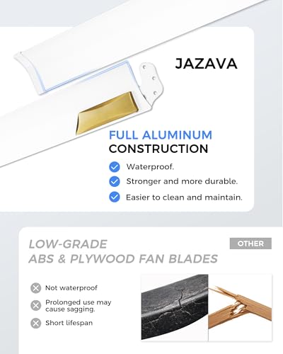 72 Inch Large Ceiling Fan with Light