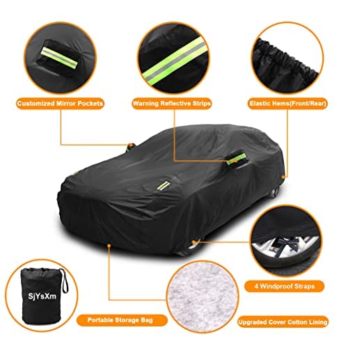 Custom Upgraded Car Cover Compatible with Mercedes