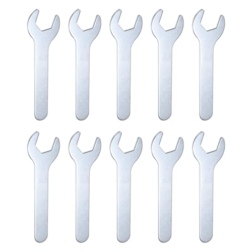 10pcs Small Wrench 20x126x2.8mm Metric U (10 Count)
