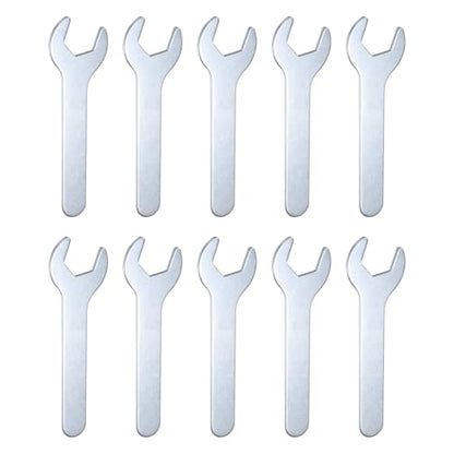 10pcs Small Wrench 20x126x2.8mm Metric U (10 Count)