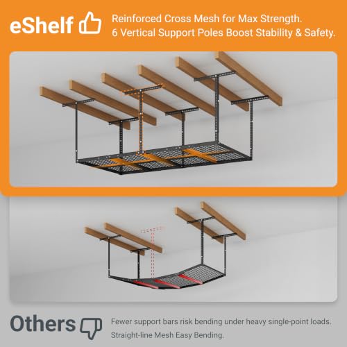 4x8ft Overhead Garage Storage Rack
