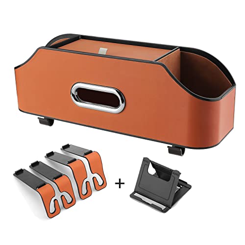 Car Back Seat Organizer with 2 Cup Holders (22.9281 Ounce)
