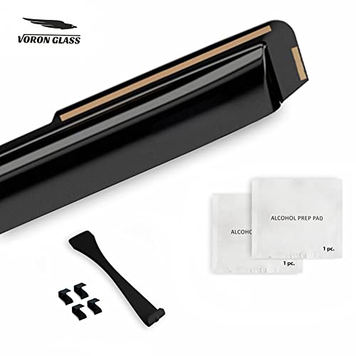 in Channel Extra Durable Rain Guards for Honda CR (4 Count)