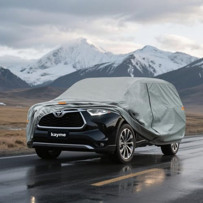 Waterproof Heavy Duty Car Cover Custom Fit Toyota Grand Highlander