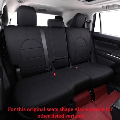 Camry Seat Covers Custom Fit for 2025 2026 Toyota Camry Hybrid (4 Count)
