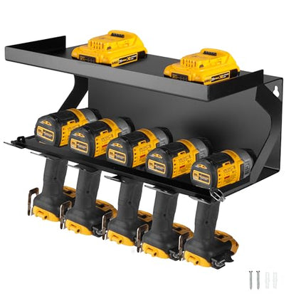 Metal Power Tool Organizer Wall Mount