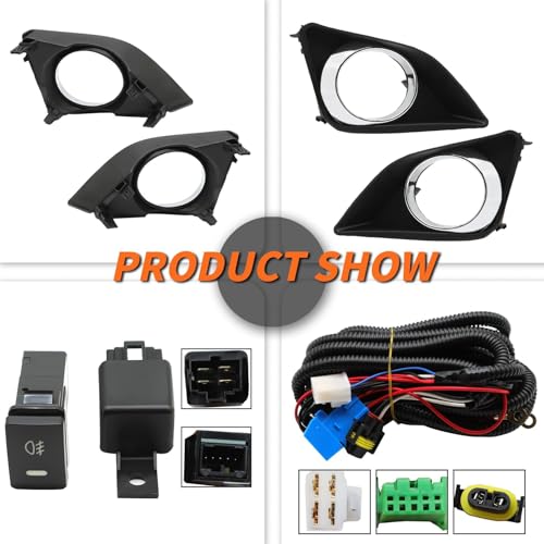 Fog Light Assembly Compatible with Corolla 2009 2010