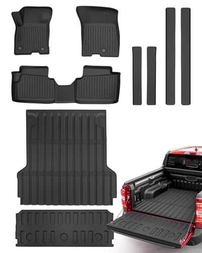 Floor Mats Truck Bed Tailgate Mat for Ford Maverick Hybrid 2022