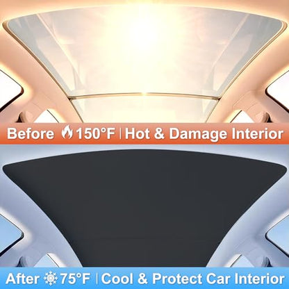 Sag Free Sunroof Shade for Tesla Model Y Juniper 2025