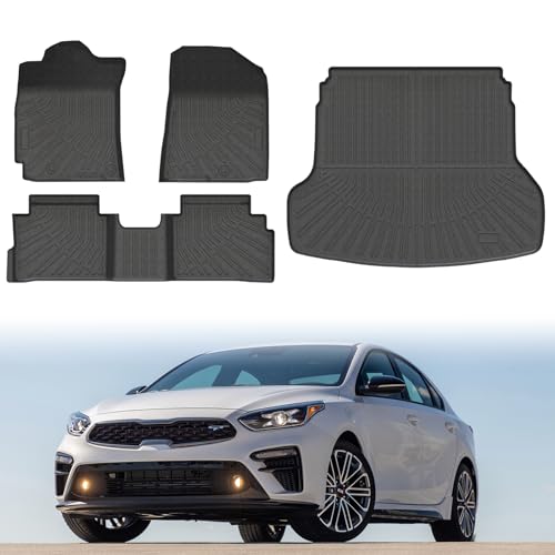 Mixsupe Floor Mat & Cargo Liner for Kia Forte丨S