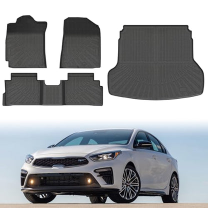 Mixsupe Floor Mat & Cargo Liner for Kia Forte丨S