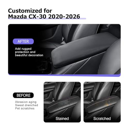 CX 30 Center Console Cover Compatible with 2020
