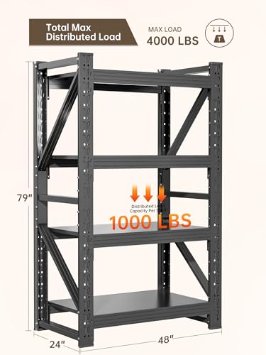 4 Tier Storage Shelves