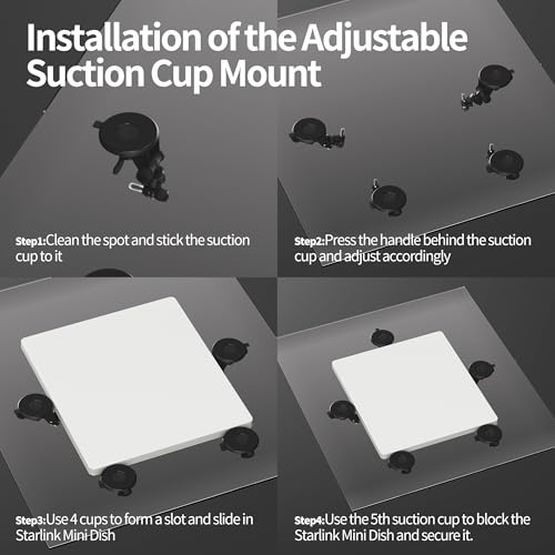 Starlink Mini Suction Cup Mount