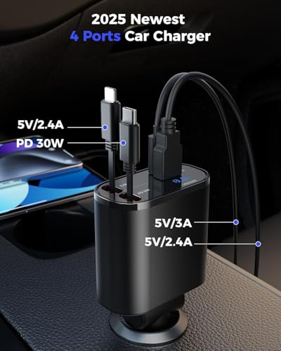 Retractable Car Charger