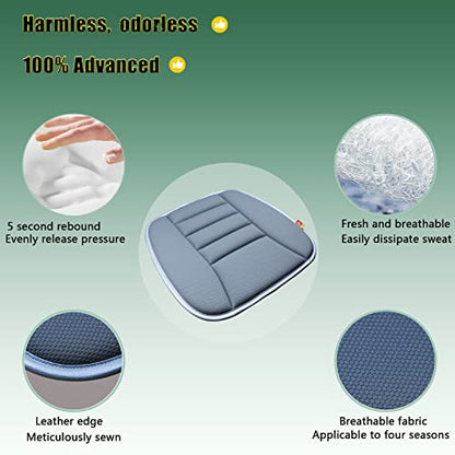 Car Seat Cushion Pad for Home Use Car Driver Seat Office Chair Memory Foam Seat Cushion