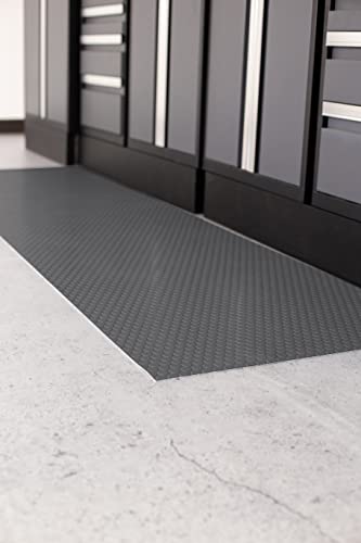 Performance Vinyl Garage Runner Small Coin Pattern