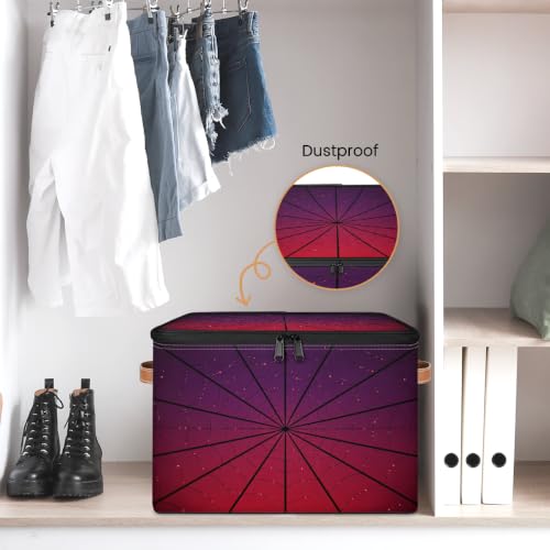 Storage Basket for Bedroom Kitchen Bathroom Storage Bins with Zipper Lids Foldable Toy Cube Storage Organizer for Kid Teen Women Men