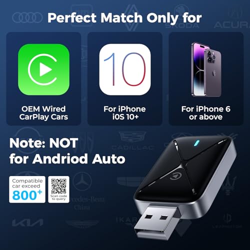 Wireless CarPlay Adapter for iPhone