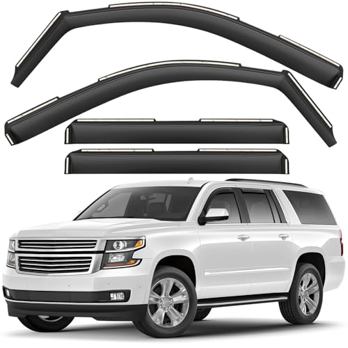 Window Deflectors Smoke Tinted In (4 Count)
