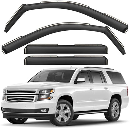 Window Deflectors Smoke Tinted In (4 Count)