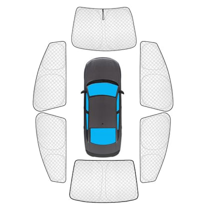 6pcs Thicken Sun Shades for Dodge Charger 2011 (6 Count)