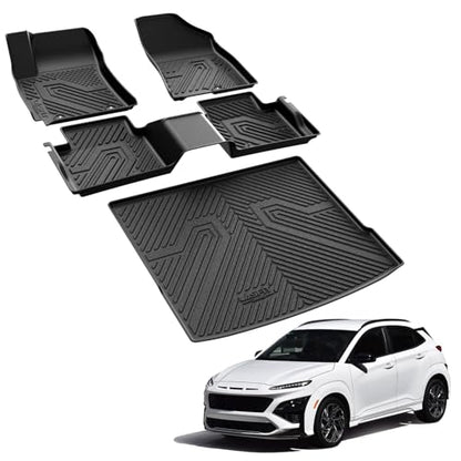 Floor Mats for Hyundai Kona 2026 2025 2024 (4 Count)