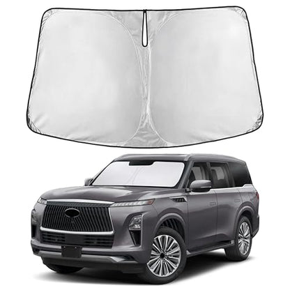 Windshield Sunshade Compatible for Infiniti QX80 2014