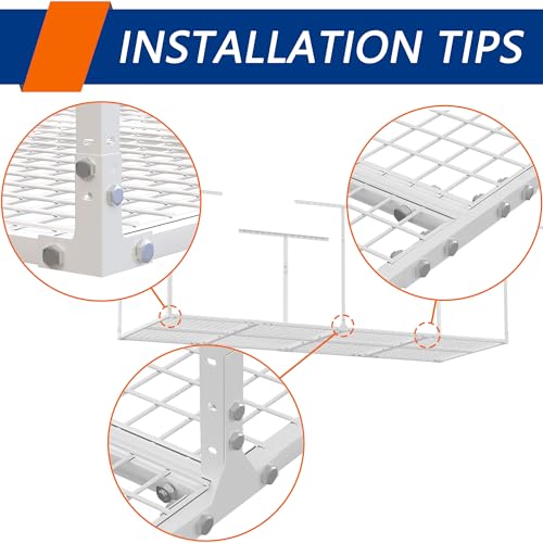 3 x 8FT Overhead Garage Storage Rack