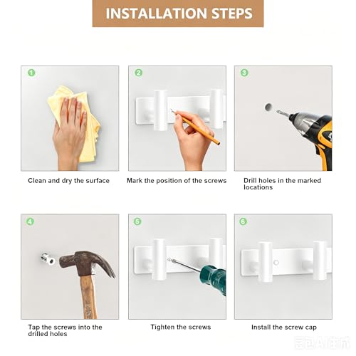Wall Mounted Coat Rack