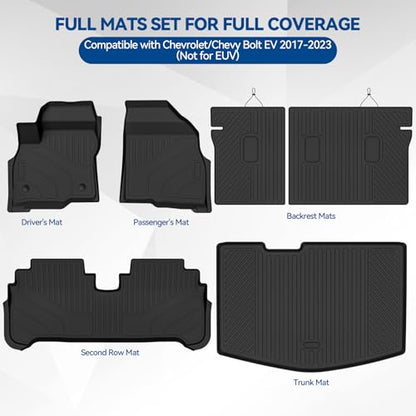 Custom Fit Floor Mats for Chevrolet Bolt EV 2017