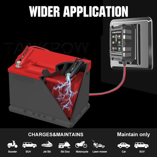 6V 12V 1.5A Automatic Battery Charger