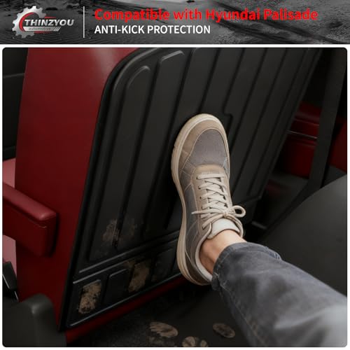 2nd Row Kick Mats for 2026 Hyundai Palisade 7 Seats