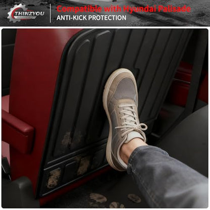 2nd Row Kick Mats for 2026 Hyundai Palisade 7 Seats