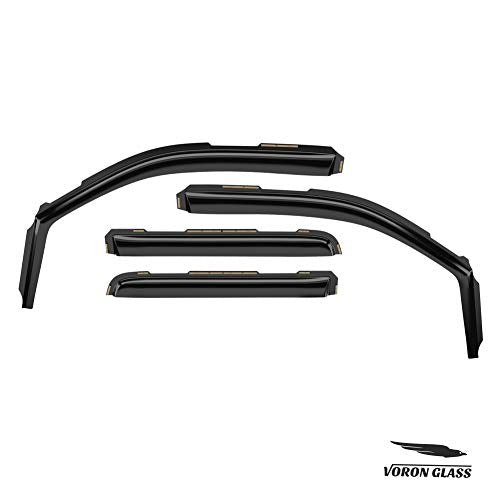 in Channel Extra Durable Rain Guards for Ford F (4 Count)