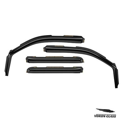 in Channel Extra Durable Rain Guards for Ford F (4 Count)