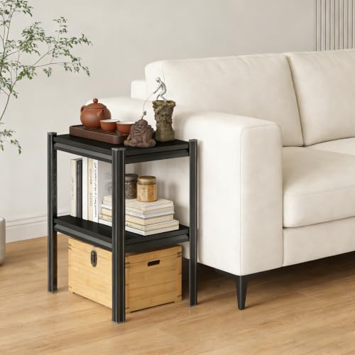 Garage Shelving Side Table Adjustable Metal Storage Shelves