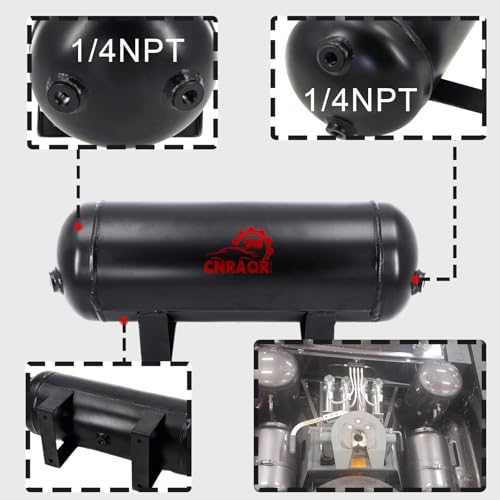 3 Gallon Air Tank with 200PSI Air Compressor for Suspension