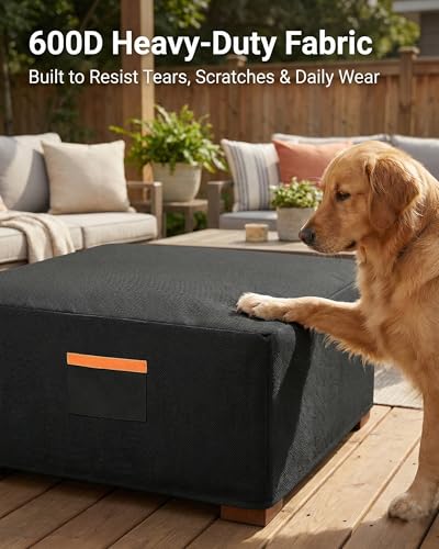 Waterproof Patio Ottoman Cover