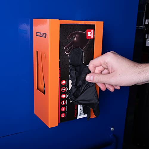23126 Orange Magnetic Glove Dispenser