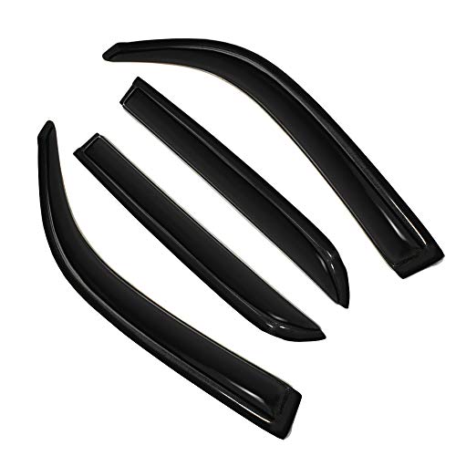 Outside Rain Guards Compatible with Toyota Sequoia 01