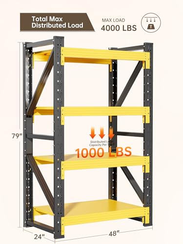 4 Tier Storage Shelves